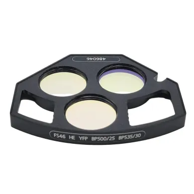 Zeiss Lumar Fluorescence Filter Set 46 HE YFP 486046-0000-000 for Microscopy
