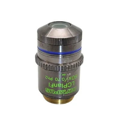 Olympus LCPLanFl 60x Phase Contrast Microscope Objective