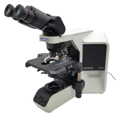 Olympus BX43 LED Microscope with Apochromatic Objectives and Tilting Head-cover