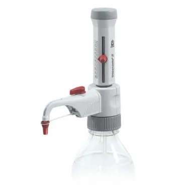 BrandTech Scientific Dispensette S Analog Bottletop Dispenser, 0.1 to 1mL