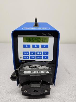 SciLog ChemTec Peristaltic Pump with Tandem 1081 Head, 120V/220V, 50Hz/60Hz, 16 lb-cover