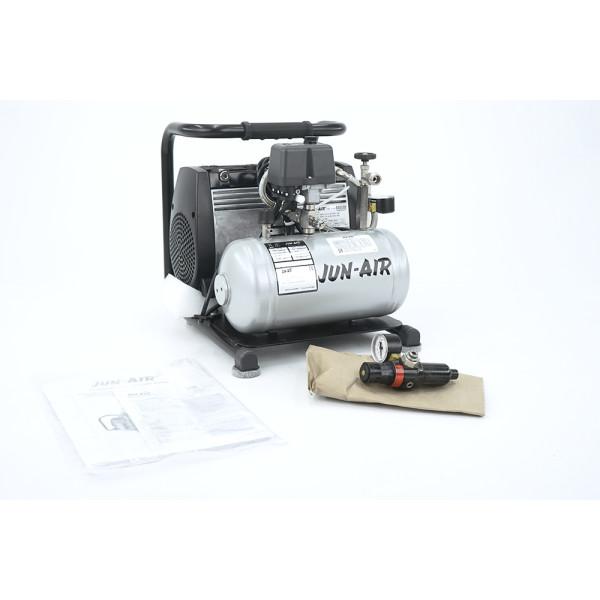 Jun-Air OF302-4B Oil-Free Silent Compressor with Tank