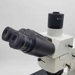 Olympus MX51 Metallurgical Microscope with Trinocular Head for Semiconductor Inspection, 5 of 7