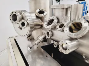 Stainless Steel Vacuum Reaction Chamber with Multiple Ports, Shielded Cabinet & Canopy, 2 of 21
