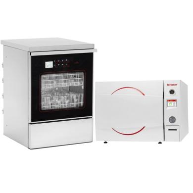 Tuttnauer 023250041 Hei-Dro Clean 165UC Glassware Washer and 3850ELP Autoclave Bundle-cover