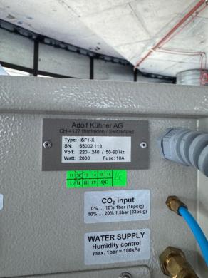 Kuhner Climo-Shaker ISF1-X Double Stack Incubator Shaker for Controlled Temperature and Shaking-cover