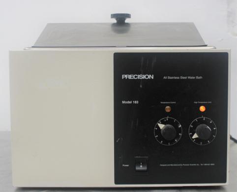 Precision Scientific 183 Laboratory Water Bath with 15L Capacity, Ambient to 99.9°C, Stainless Steel Interior-cover