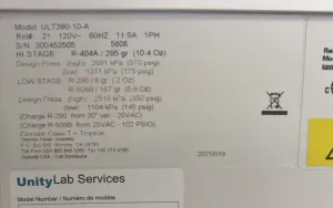 Thermo Scientific Revco CXF Compact Ultra Low Temperature (-86°C) Chest Freezer, 15 of 15