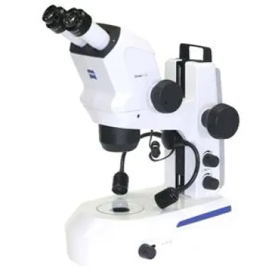 Zeiss Stemi 508 Stereo Microscope with LED Gooseneck and BF/DF Base