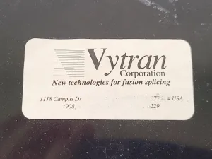 VYTRAN Corporation Filament Fusion Splicing System with Vacuum Pump, 25 of 40