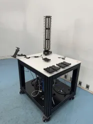 Lab Automation Table with Aluminum Frame and Vertical Rack for Equipment Mounting, 2 of 4