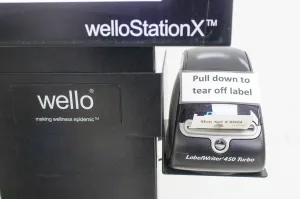 Wello WelloStationX Clinical Thermometer Non-Contact Screening Station 120V, 4 of 9