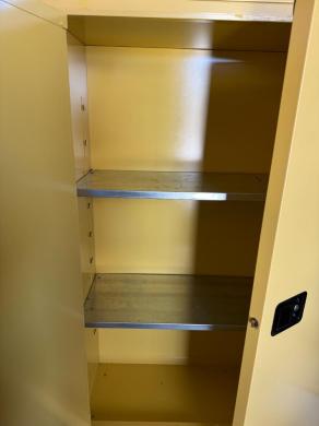 Securall 45 Gallon Flammable Liquid Storage Cabinet for Laboratory Safety Compliance-cover