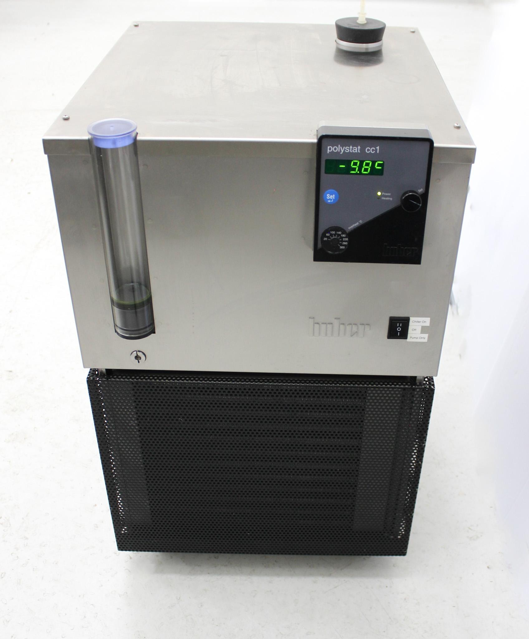 Huber UC020-S12 Polystat CC1 Water-Cooled Laboratory Chiller -20°C to 40°C