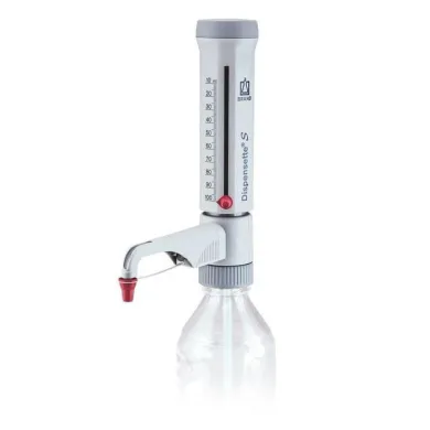 BrandTech Scientific Dispensette S Analog Bottletop Dispenser, 10 to 100mL