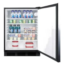 Accucold FF7BKSSHH 24" Wide Commercial Laboratory All-Refrigerator with Automatic Defrost, 3 of 3