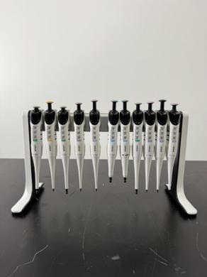 Integra Single Channel Pipettes w/ Stand - Quantity 11-cover