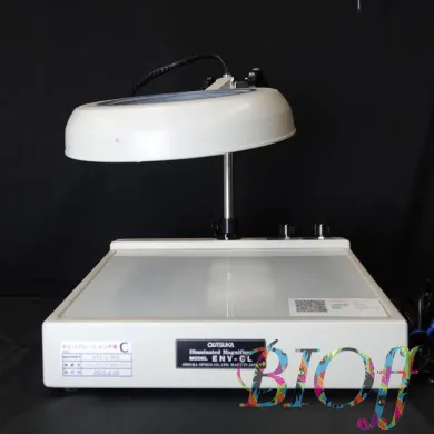 OOTUKA ENV-CL Visual Inspection Stand with Light Box and Loupe