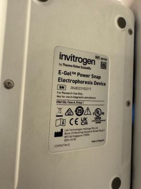 Invitrogen E-Gel Power Snap Electrophoresis Device-cover