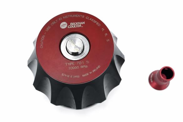 Beckman Coulter 70.1 Ti Fixed-Angle Titanium Ultracentrifuge Rotor, 12 × 14 mL, 16 × 76 mm, 70,000 rpm-cover