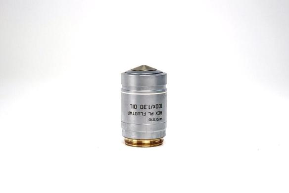 Leica HCX PL Fluotar 100x/1.30 Oil 0.17/D Microscope Objective Lens 506195-cover