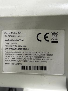 ChemoMetec NucleoCounter NC-200 Automated Cell Counter with Integrated Optics-cover
