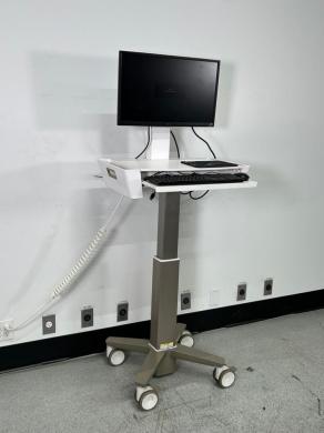Ergotron Portable Computer Workstation with Flat-Panel Monitor Mount and Mobile Wheeled Base-cover