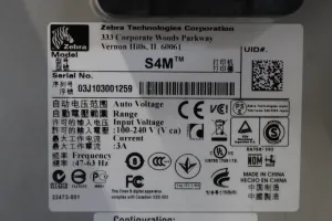 Zebra S4M Industrial Thermal Label Printer, 4 of 5