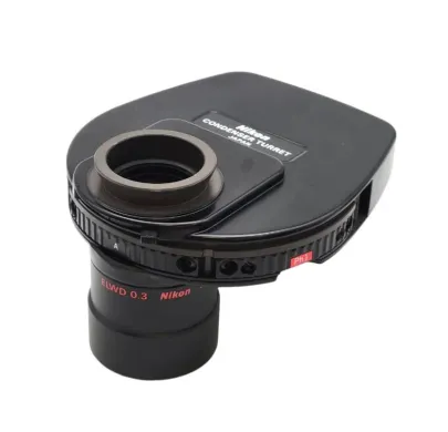 Nikon ELWD 0.3 Phase Contrast Condenser Turret with Ph1, Ph2, Ph3 Rings