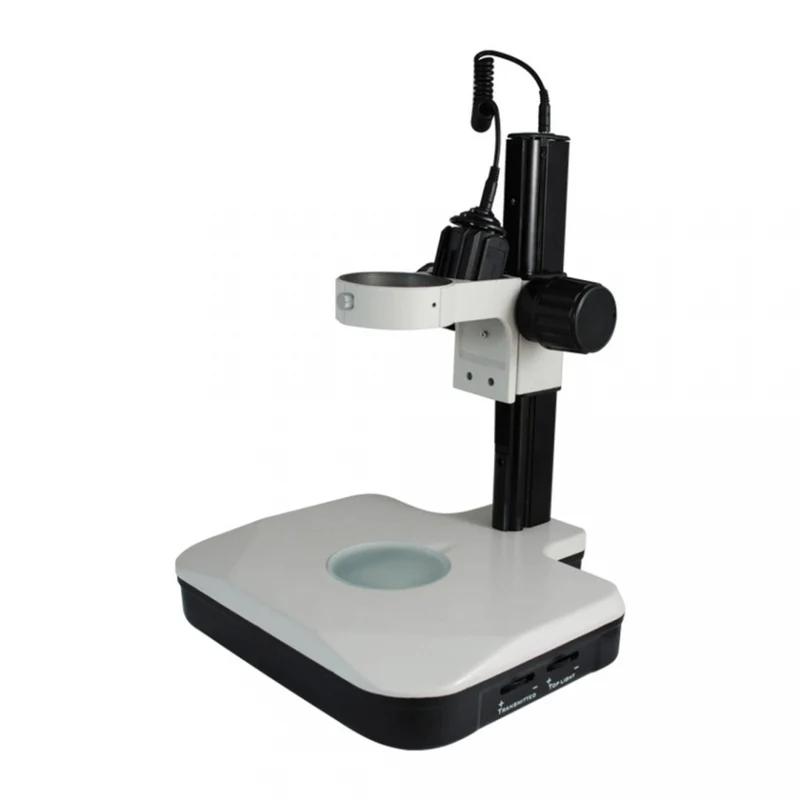 Munday Microscope Track Stand with 76mm Coarse Focus Rack and Dual Illumination