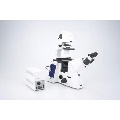 Zeiss AxioObserver A1 Inverted Fluorescence Microscope Fluar 20x 40x Filterset 21-cover