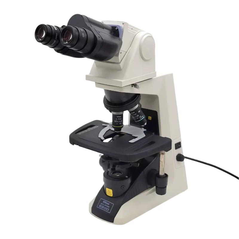 Nikon E200 LED Compound Microscope with Tilting Ergo Head for Pathology