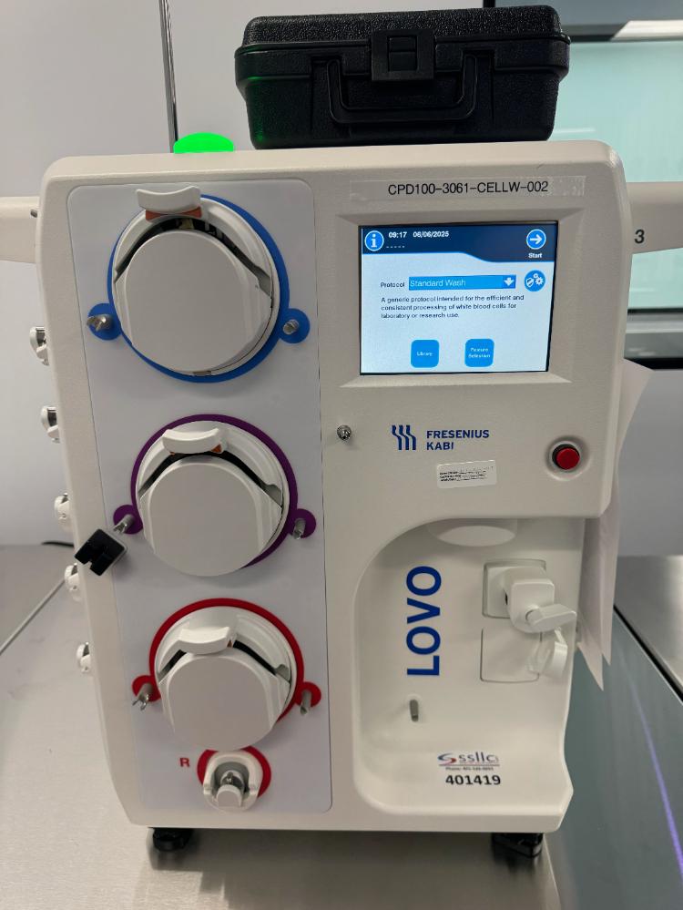 Fresenius Kabi LOVO Automated Cell Processing System for Cell Therapy Applications