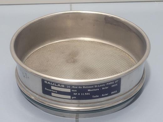 SAULAS 200x50mm - 1mm Stainless Steel Test Sieve-cover