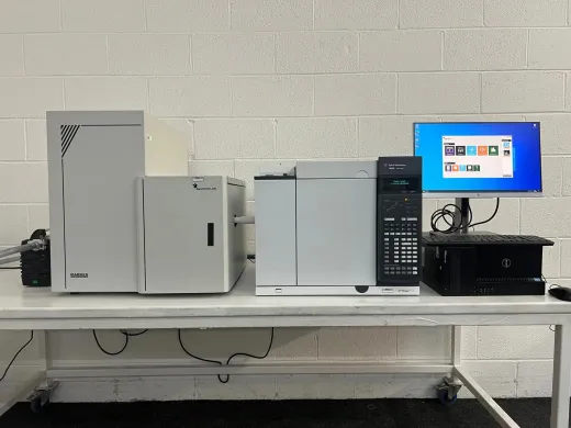Agilent 7890B Gas Chromatograph with Markes BenchTOF Time-of-Flight Mass Spectrometer