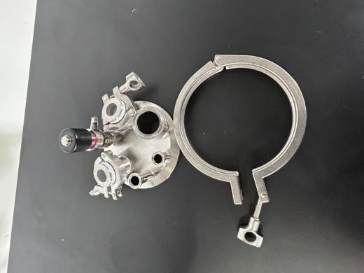 Pope Scientific 3 Liter 316 Stainless Steel Vessel with Agitator and Support Stand-cover