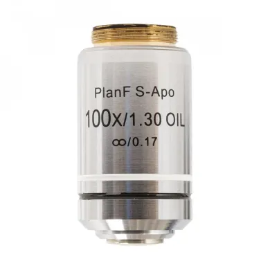 Accu-Scope 100xR Plan Semi-Apochromatic Oil Immersion Microscope Objective
