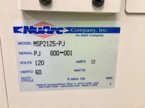 NuArc MSP 2125 Metal Halide Screen Imaging System with Integrated Vacuum Frame, 15 of 15
