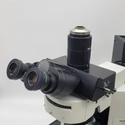 Olympus BX40 Fluorescence Microscope with Trinocular Head and 10x, 40x, 100x Objectives, 5 of 8