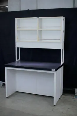 Yamato Primetop2 Side Laboratory Bench with Reagent Shelf W120×D75×H80cm