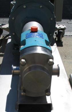 G&H Products Rotary Sanitary Positive Lobe Pump Model GHP1015X with Shimpo RXC-3700 Gear Reducer-cover