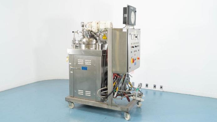 Becomix RW 50 Laboratory Homogenizing Mixer with Jacketed Vessel and Vacuum System-cover