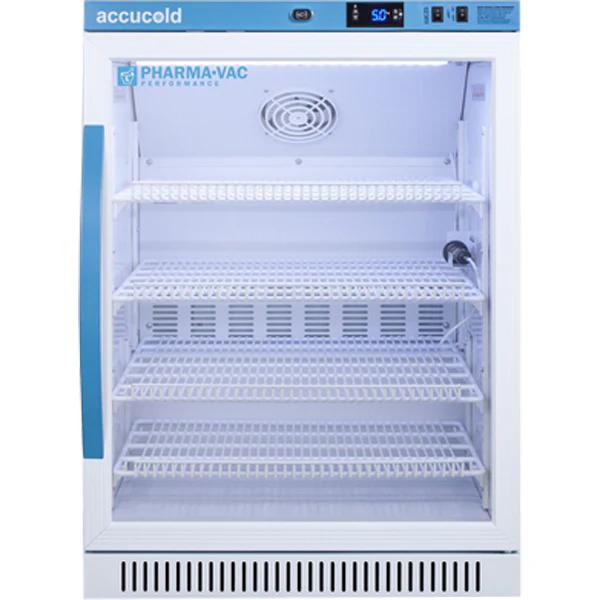 Accucold ARG6PV 6.0 Cu. Ft. ADA-Height Glass Door Vaccine Refrigerator