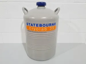 StateBourne Cryolab 35 Liquid Nitrogen Dewar for Cryogenic Storage, 2 of 15
