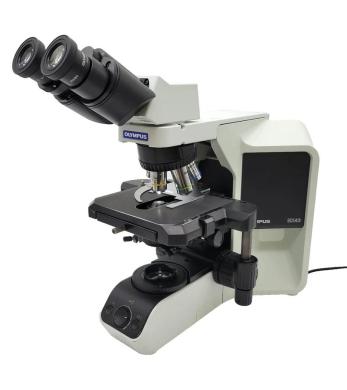 Olympus BX43 Upright Microscope with Fixed Binocular Head and Multiple Objectives-cover