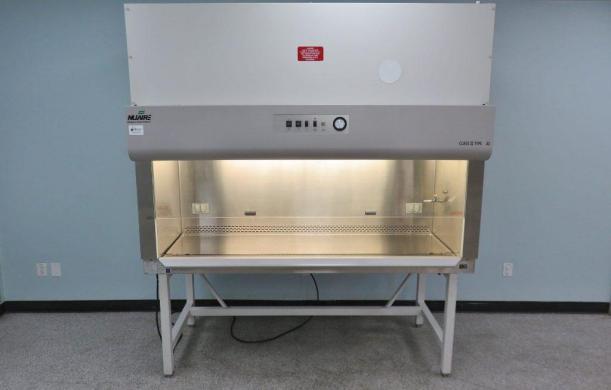 NuAire LabGard NU-425-600 Class II A/B3 Biological Safety Cabinet – 6ft-cover
