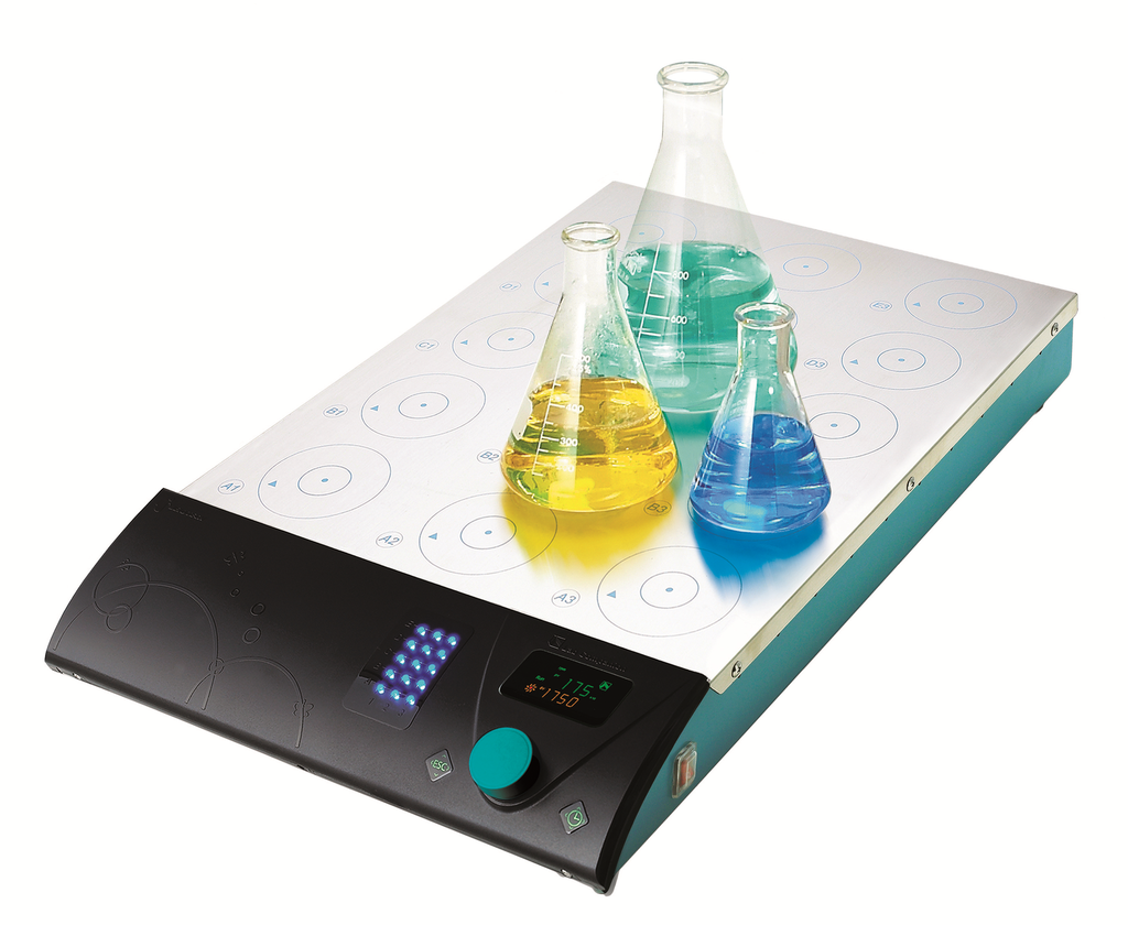 Lab Companion MS-53M Digital 15-Place Magnetic Stirrer 30-2000 rpm