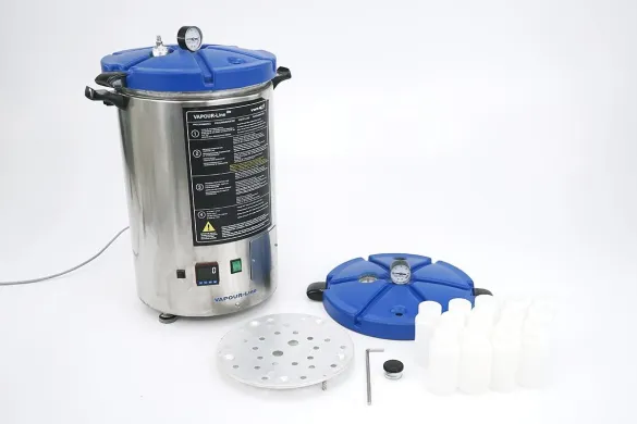 VWR VAPOUR-Line Lite Benchtop Autoclave 21.9 L, 121 °C, 481-0846