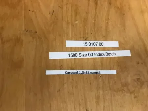 Index 1500 Size 00 CNC Turning Tooling Set for Precision Machining, 2 of 4