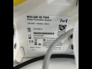 Millipore Milli-Q IQ 7005 Laboratory Water Purification System with 50L Storage, 20 of 20